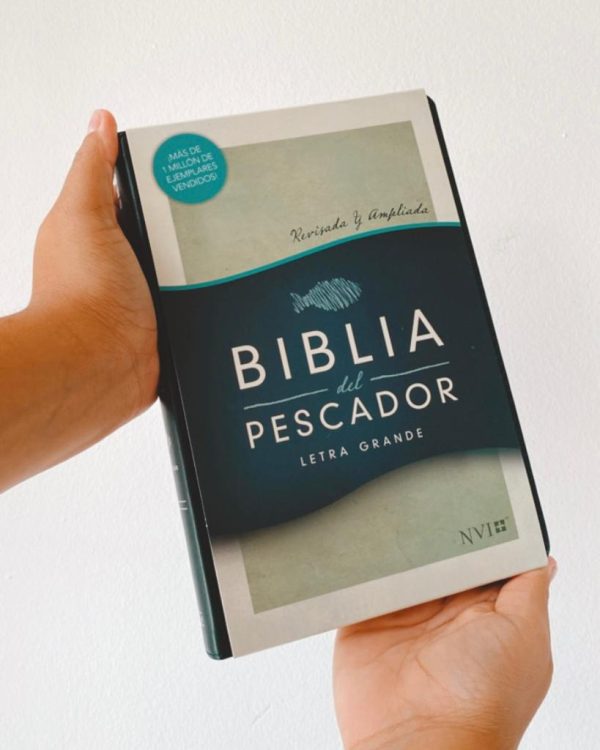 Biblia Del Pescador Nvi Letra Grande Cuerina Verde Escrito Est