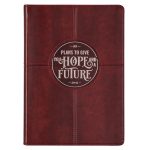Libreta Cuerina Grande - Plans to Give You Hope and a Future