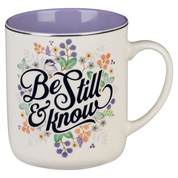 Taza de Cerámica - Be Still and Know